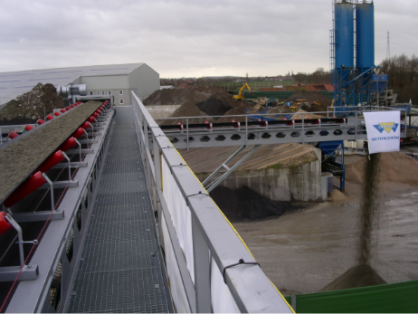 Zand los installatie Dewagtere Engineering